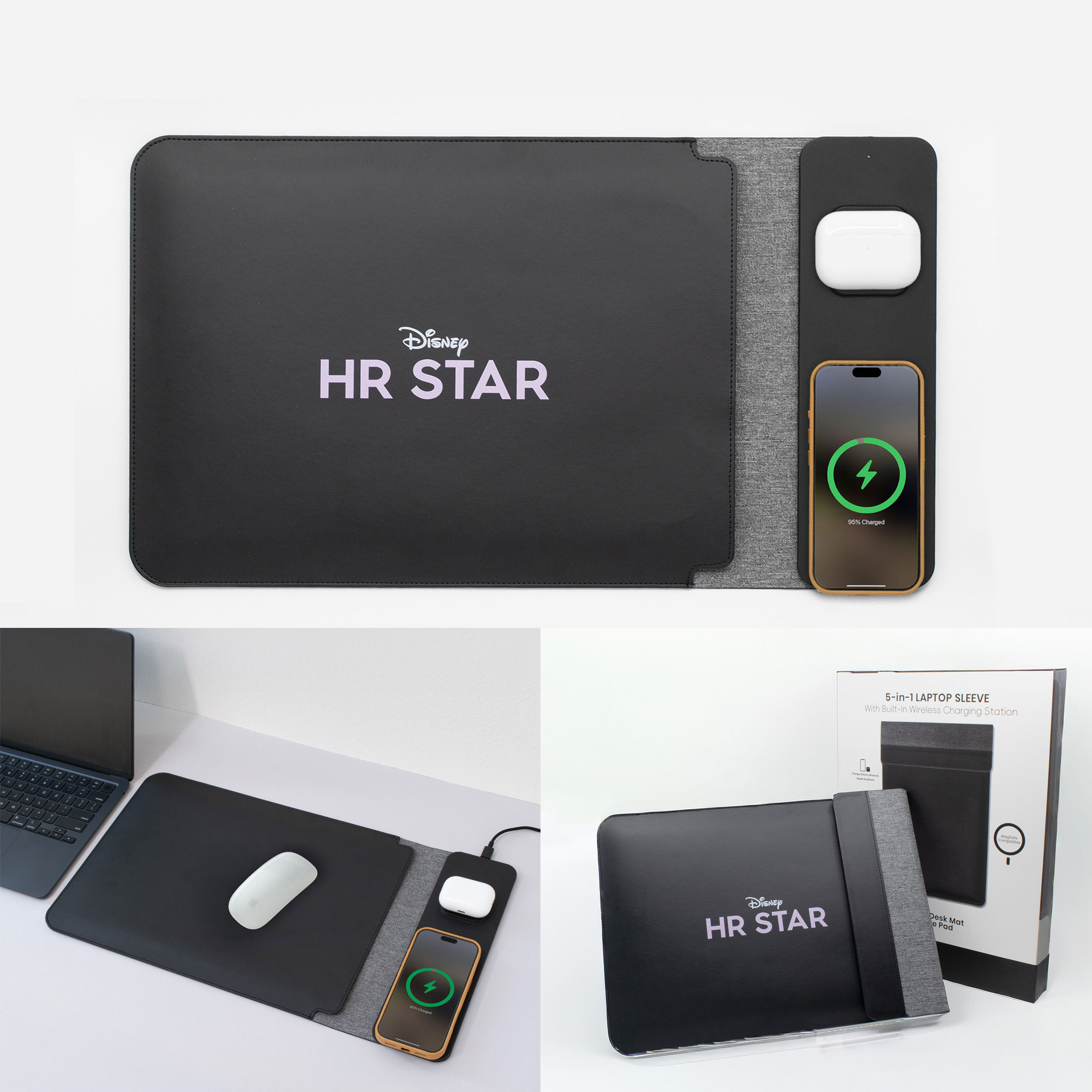 Laptop Sleeve with Wireless Charger