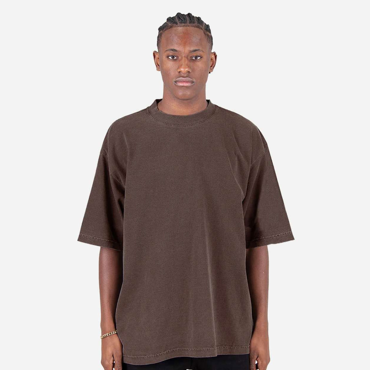 Garment-Dyed Drop Shoulder Tee