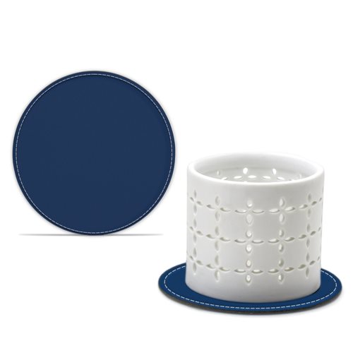 Leather Coasters - Set of 4