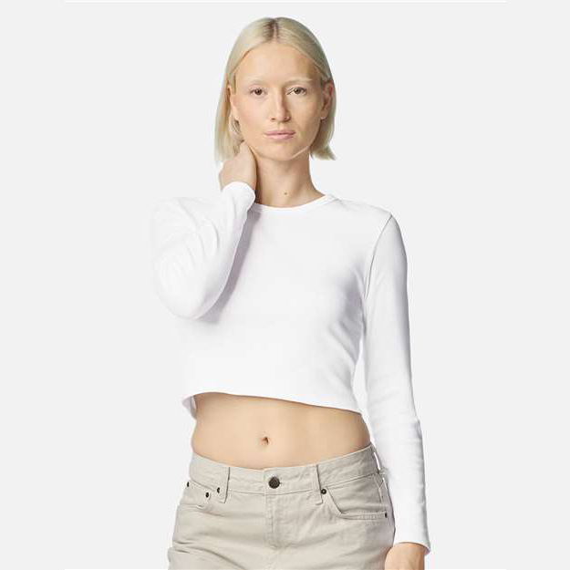 Women's Long Sleeve Cropped Tee